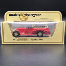 Load image into Gallery viewer, Matchbox 1920 Rolls-Royce Fire Engine Borough Green &amp; District Models Of Yesteryear Y6-4 Boxed