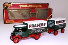 Load image into Gallery viewer, Matchbox 1922 Foden 'C' Type Steam Wagon &amp; Trailer Fraser's of Ipswich Models Of Yesteryear Y27-1