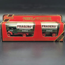 Load image into Gallery viewer, Matchbox 1922 Foden 'C' Type Steam Wagon &amp; Trailer Fraser's of Ipswich Models Of Yesteryear Y27-1