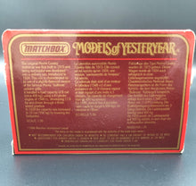 Load image into Gallery viewer, Matchbox 1929 Morris Cowley Van Michelin Blue Models Of Yesteryear Y19