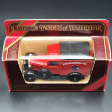 Load image into Gallery viewer, Matchbox 1930 Model A Ford Van Canadian Royal Mail Red Models Of Yesteryear Y22-1 Boxed