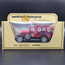 Load image into Gallery viewer, Matchbox 1930 Model A Ford Van OXO Red Models Of Yesteryear Y22-1 Boxed