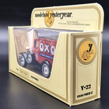 Load image into Gallery viewer, Matchbox 1930 Model A Ford Van OXO Red Models Of Yesteryear Y22-1 Boxed