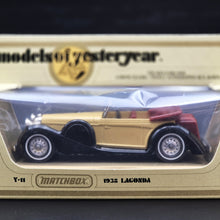 Load image into Gallery viewer, Matchbox 1938 Lagonda Drophead Coupe Cream Models Of Yesteryear Y11-3 Boxed