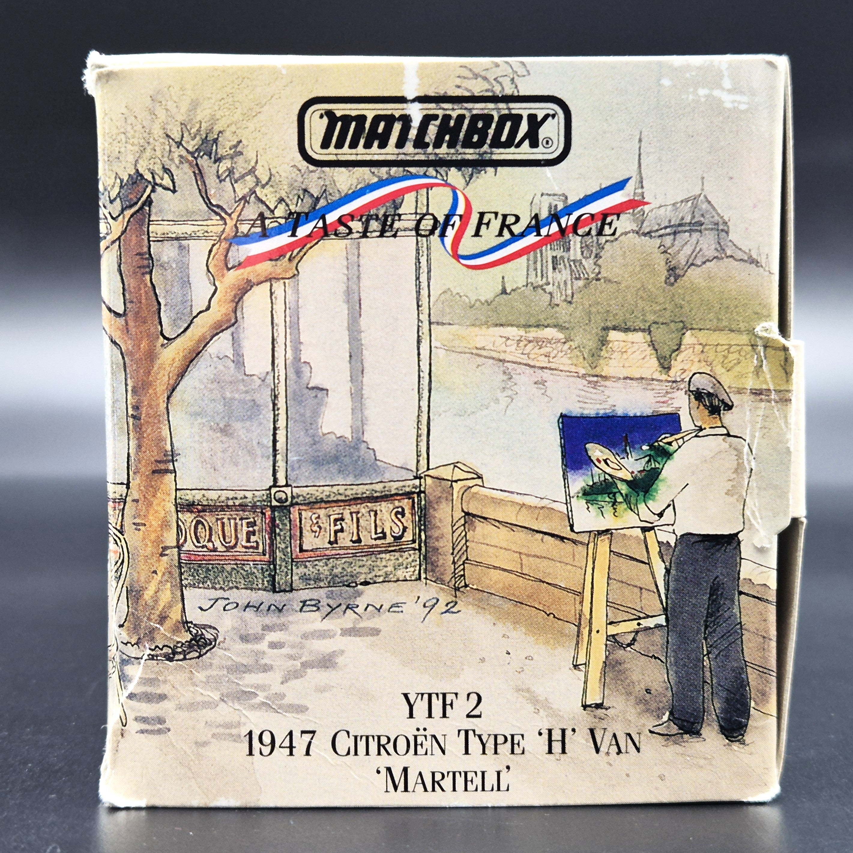 Matchbox 1947 Citroen H-Type Integral Van 'Martell' Models Of