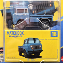 Load image into Gallery viewer, Matchbox 2025 1961 Jeep FC Blue #122 Matchbox Collectors Series 18/20 New
