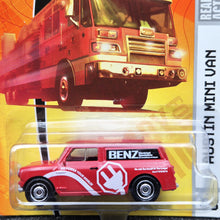 Load image into Gallery viewer, Matchbox 2009 1965 Austin Mini Van Red #53 City Action 13/13 New Long Card