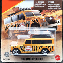 Load image into Gallery viewer, Matchbox 2025 1966 Land Rover Gen II Pearl Orange #82 MBX Adventure New Long Card
