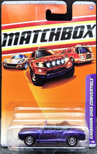 Load image into Gallery viewer, Matchbox 2008 1969 Volkswagen Karmann Ghia Convertible Purple #22 Heritage Classics 7/9 New