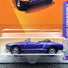 Load image into Gallery viewer, Matchbox 2008 1969 Volkswagen Karmann Ghia Convertible Purple #22 Heritage Classics 7/9 New