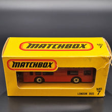 Load image into Gallery viewer, Matchbox 1975 The Londoner (London Bus) No17J Yoshinoya Japanese Limited Edition Superfast MB7