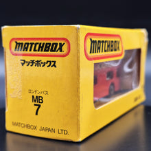 Load image into Gallery viewer, Matchbox 1975 The Londoner (London Bus) No17J Yoshinoya Japanese Limited Edition Superfast MB7