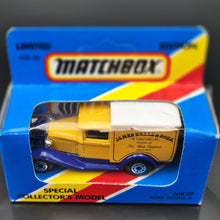 Load image into Gallery viewer, Matchbox 1981 Ford Model A Van James Neale &amp; Sons - Raydot Yellow 1-75 Series MB38 Boxed
