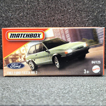 Load image into Gallery viewer, Matchbox 2025 1983 Ford Fiesta MK2 Light Green #84 MBX City New Sealed Box