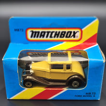 Load image into Gallery viewer, Matchbox 1983 Ford Model A Coupe Beige 1-75 Series MB73 Boxed