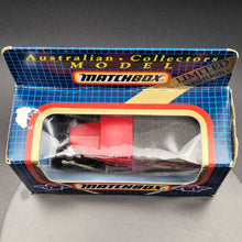 Load image into Gallery viewer, Matchbox 1983 Ford Model A Van Big Sister Bakehouse Products Red MB38 Matchbox 1-75 Boxed