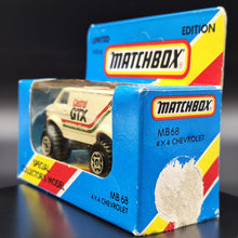 Load image into Gallery viewer, Matchbox 1984 4x4 Chevrolet Van White MB68 Castrol GTX Series 1-75 Limited Edition Boxed