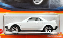 Load image into Gallery viewer, Matchbox 2021 1984 Toyota MR2 White #14 MBX Showroom New Long Card