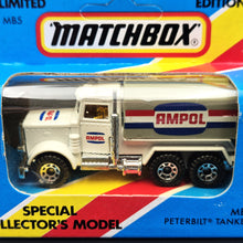 Load image into Gallery viewer, Matchbox 1985 Peterbilt Tanker Truck Ampol White MB5 Promotional Series Limited Edition