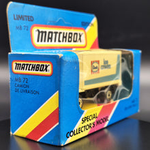 Load image into Gallery viewer, Matchbox 1987 Dodge Commando Delivery Truck White MB-72 Streets Ice Cream Special Edition