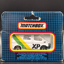 Load image into Gallery viewer, Matchbox 1989 Ford Transit Van White MB60 Express Parcel Systems Boxed