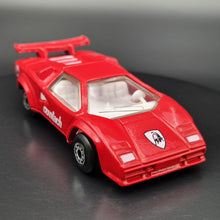Load image into Gallery viewer, Matchbox 1991 Lamborghini Countach LP 500 S Red #11 Matchbox 1-75 Series