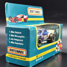 Load image into Gallery viewer, Matchbox 1991 Modified Legends Series 2 Mike Stefanik Modified Coupe #15 Limited Edition