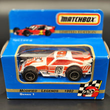 Load image into Gallery viewer, Matchbox 1992 Modified Legends Series 1 Maynard Troyer Modified Coupe #6 Limited Edition