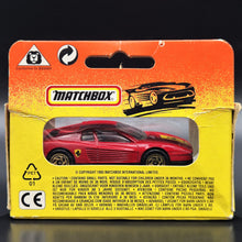 Load image into Gallery viewer, Matchbox 1993 Ferrari Testarossa Red #75 Matchbox 1-75 Superfast Boxed