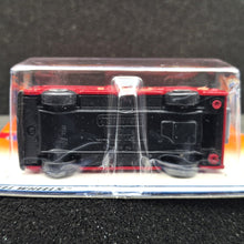 Load image into Gallery viewer, Matchbox 1998 Snorkel Fire Truck Red #26 To The Rescue Series 6/10 Long Card