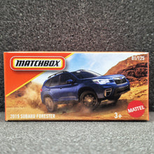 Load image into Gallery viewer, Matchbox 2025 2019 Subaru Forester Dark Blue #1 MBX Adventure New Sealed Box