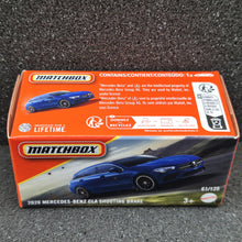 Load image into Gallery viewer, Matchbox 2025 2020 Mercedes-Benz CLA Shooting Brake Dark Blue #61 MBX Road Trip New Sealed Box