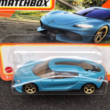 Load image into Gallery viewer, Matchbox 2024 2021 Koenigsegg Gemera Aqua #1 MBX Road Trip New