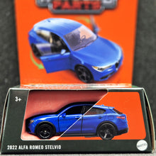 Load image into Gallery viewer, Matchbox 2025 2022 Alfa Romeo Stelvio Blue Moving Parts 42/50 New