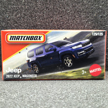 Load image into Gallery viewer, Matchbox 2025 2022 Jeep Wagoneer Dark Blue #125 MBX Road Trip New Sealed Box