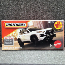 Load image into Gallery viewer, Matchbox 2025 2023 Toyota RAV4 TRD White #17 MBX City New Sealed Box