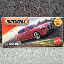 Load image into Gallery viewer, Matchbox 2025 2024 BMW 7-Series Dark Red #100 MBX Road Trip New Sealed Box