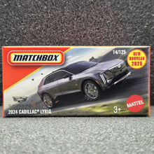 Load image into Gallery viewer, Matchbox 2025 2024 Cadillac Lyriq Dark Grey #14 MBX Road Trip New Sealed Box