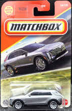Load image into Gallery viewer, Matchbox 2025 2024 Cadillac Lyriq Dark Grey #14 MBX Road Trip New Long Card