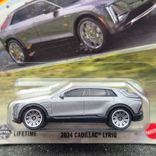 Load image into Gallery viewer, Matchbox 2025 2024 Cadillac Lyriq Dark Grey #14 MBX Road Trip New Long Card