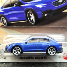 Load image into Gallery viewer, Matchbox 2025 2024 Subaru WRX S4 STI Blue Pearl #31 MBX City New Long Card
