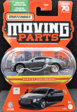 Load image into Gallery viewer, Matchbox 2023 Bentley Continental Grey Moving Parts Series 1/54 New
