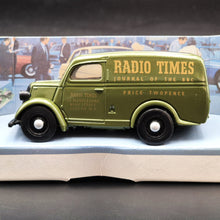 Load image into Gallery viewer, Matchbox Dinky 1950 Ford E83W Van Radio Times Dark Green #DY-3 1:43 Die Cast Model