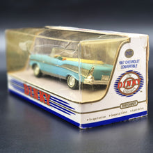 Load image into Gallery viewer, Matchbox Dinky 1957 Chevrolet Bel Air Convertible Light Blue #DY-27 1:43 Die Cast Model