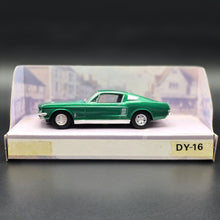 Load image into Gallery viewer, Matchbox Dinky 1967 Ford Mustang Fastback Metallic Green #DY-16 1:43 Die Cast Model