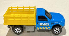 Load image into Gallery viewer, Matchbox 2025 Ford F-350 Stake Bed Truck Blue #95 MBX Construction New Sealed Box
