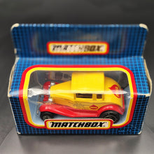 Load image into Gallery viewer, Matchbox 1983 Ford Model A Coupe PAVA Yellow 1-75 Series MB73 Boxed