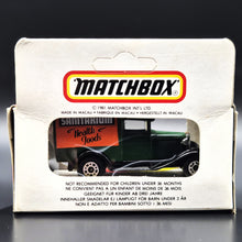 Load image into Gallery viewer, Matchbox 1990 Ford Model A Van Sanitarium-Weet-Bix Health Biscuit Dark Green Series 1-75 MB38 Boxed