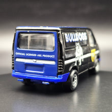 Load image into Gallery viewer, Matchbox 1996 Ford Transit Van Black Club Car Collectable ARL Canterbury-Bankstown Bulldogs Boxed