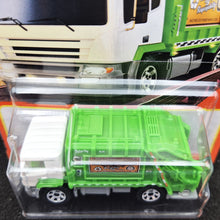 Load image into Gallery viewer, Matchbox 2021 Garbage King White/Green #60 MBX Metro New Long Card